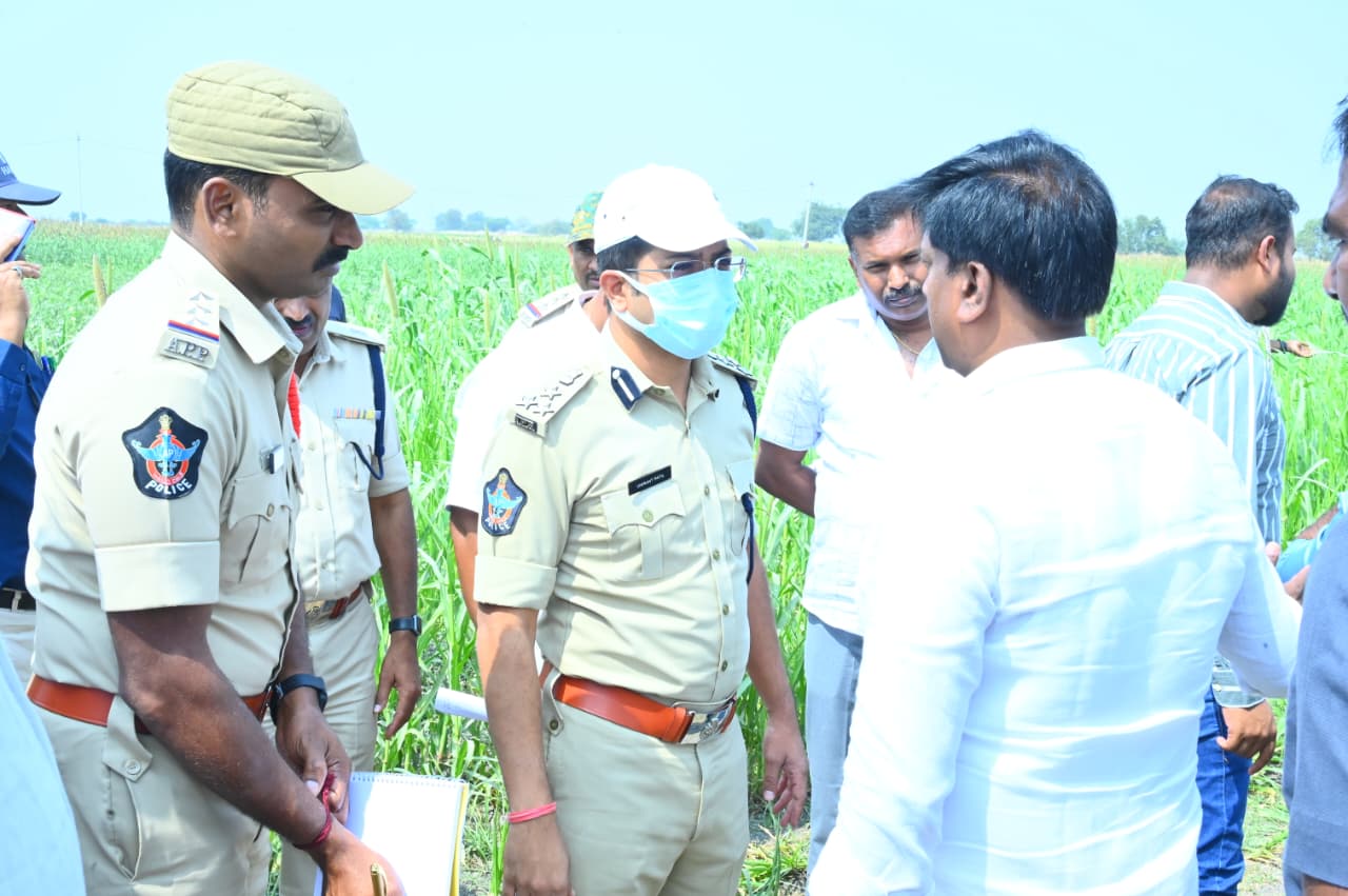 ముఖ్యమంత్రి గారి పర్యటనకు కట్టుదిట్టమైన భద్రత …