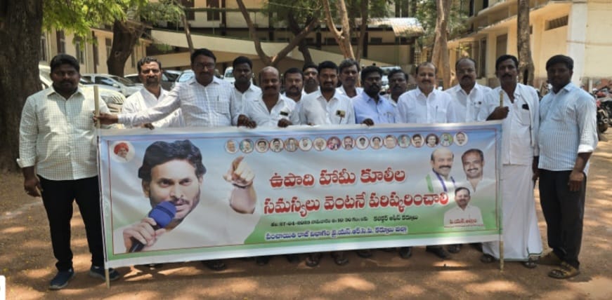 ఉపాధి హామీ కూలీల సమస్యలు వెంటనే పరిష్క రించాలి…